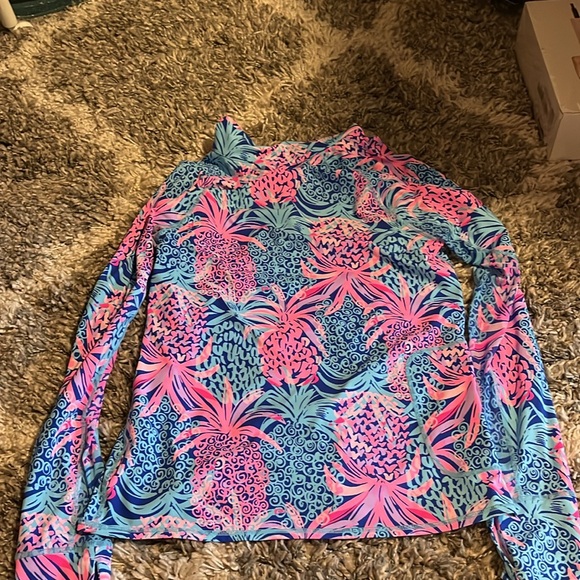 Lilly Pulitzer Luxletic small athletic quarter zip pull over - Picture 4 of 4